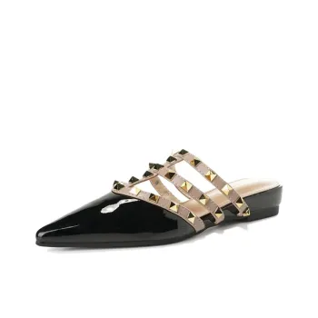 Than Than Me Rubber Sole Slip Resistant Closed Toe Slippers Women's