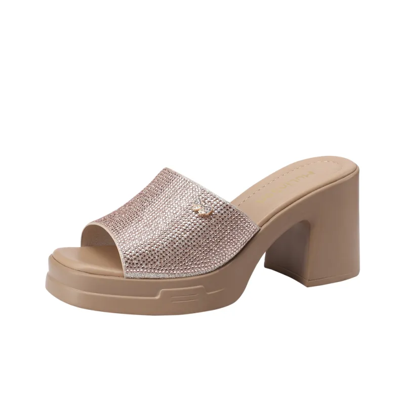Mulinsen Abrasion Resistant Slide Slippers Women's-0