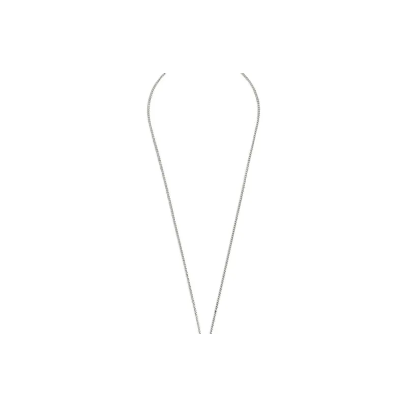 ZARA Metal Necklaces Men's Silver-2