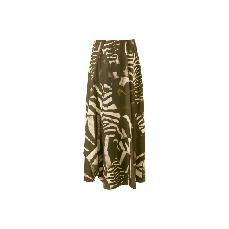 3COLOUR Casual Long Skirt Women's-0