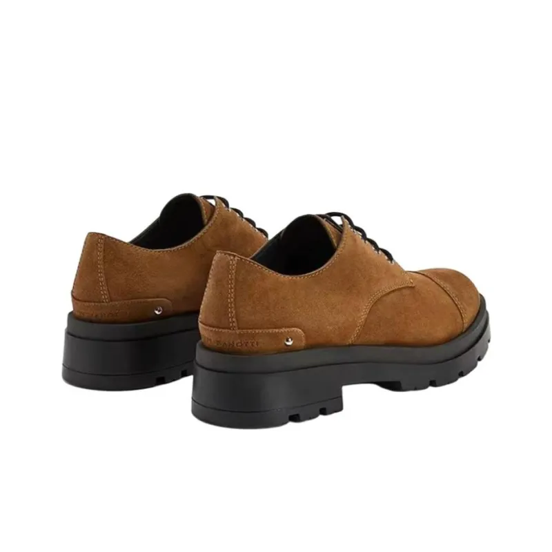 Giuseppe Zanotti Lapley Logo plaque Derby Shoes-3