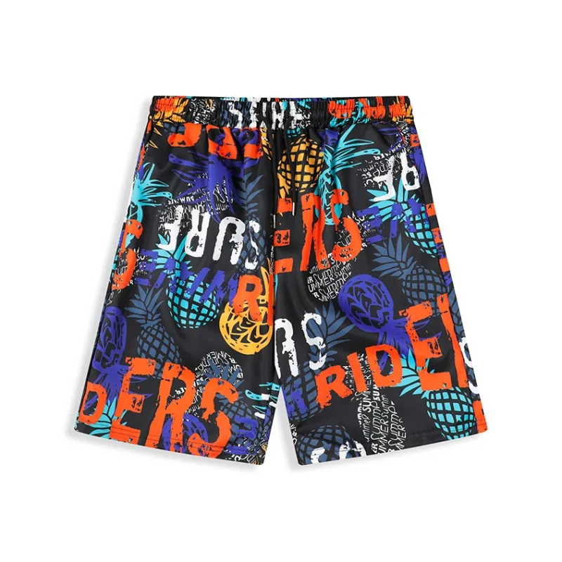 DABAISHA Casual Shorts Men Black-0