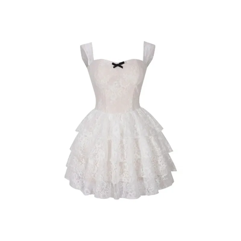ETSE Slip Dresses Women's White-0