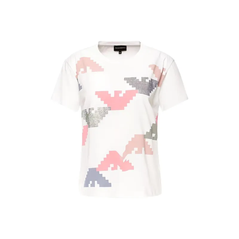 EMPORIO ARMANI T Shirts Women's White-0