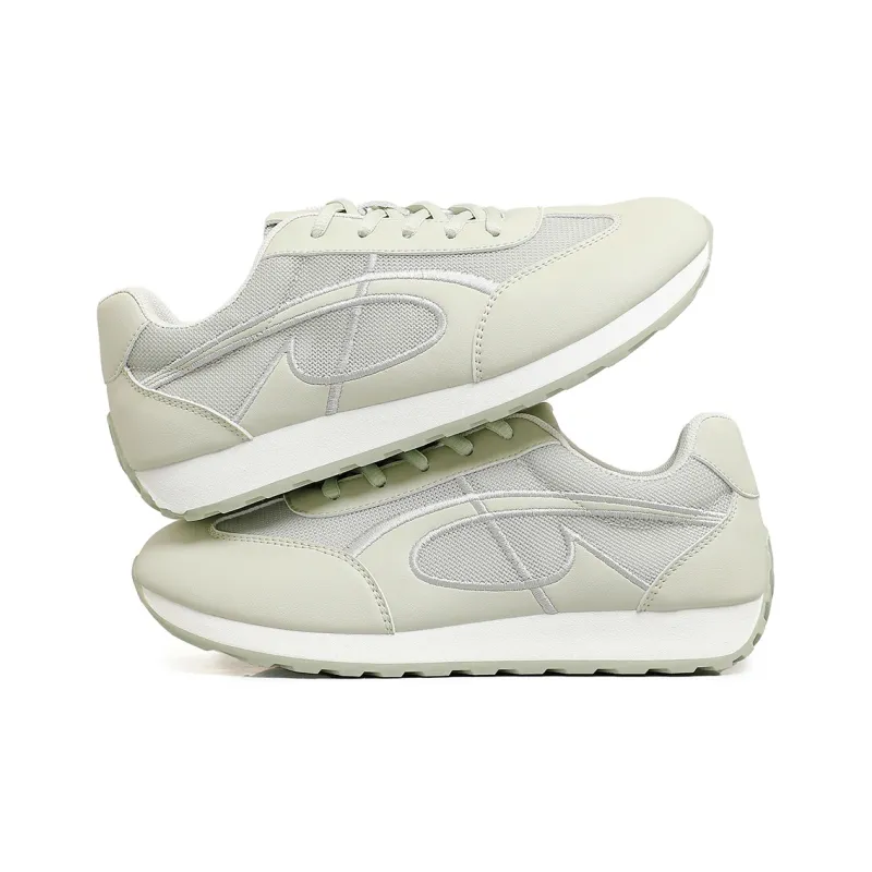 DEERWAY Abrasion Resistant Breathable Low Top Casual Shoes Women's Light Green-2