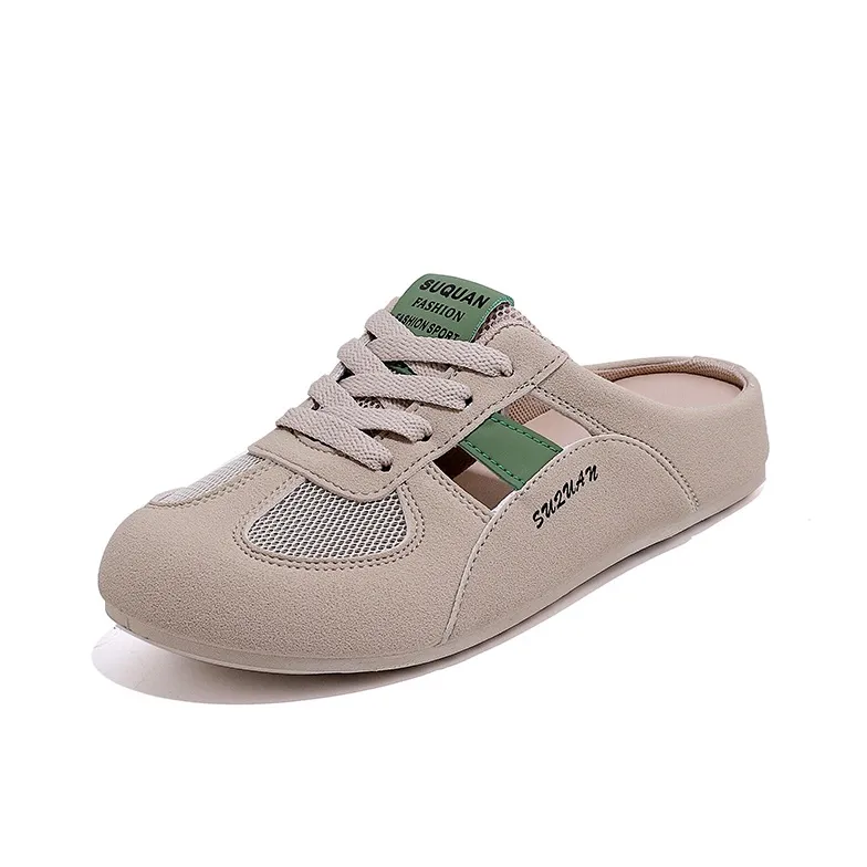 JOHLIN DREAM Plastic Sole Abrasion Resistant Closed Toe Slippers Women's-0