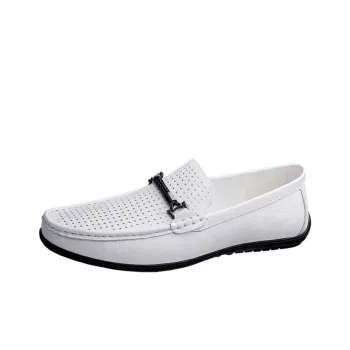 BAGE Gommino Loafers Unisex Black