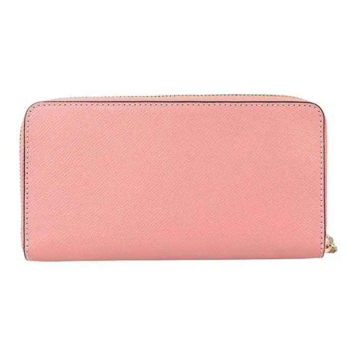 COACH Leather Wallet Trumpets Women's Cherry Blossom Pink-1