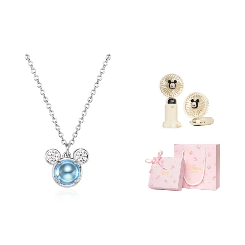 Disney Magic Colors Series S925 Silver Necklaces Women's-46