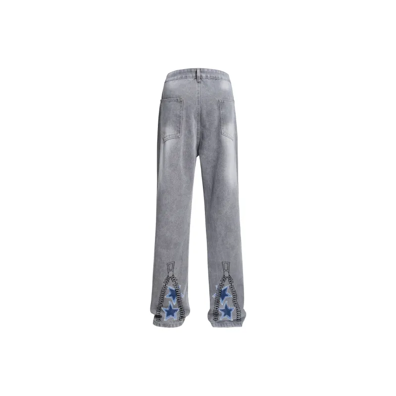 FONDLOOK Jeans Unisex-8