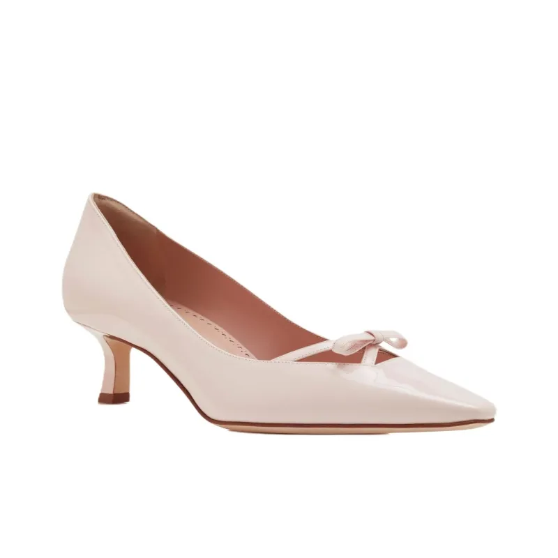 MANOLO BLAHNIK Grafa Slim Heel High Heels 5cm Women's Pink-2