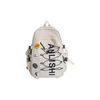Vack Nylon Backpack Unisex Multicolor