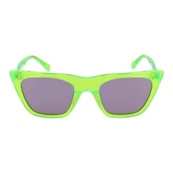 HAWKERS Acetate Irregular Shape Sunglasses Women's Green