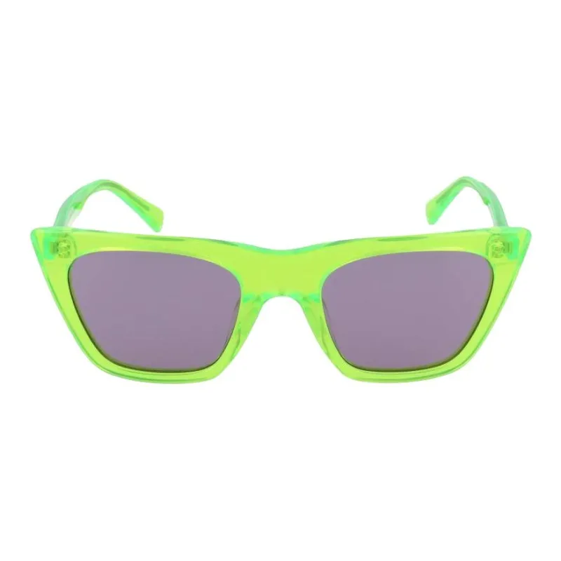 HAWKERS Acetate Irregular Shape Sunglasses Women's Green-0