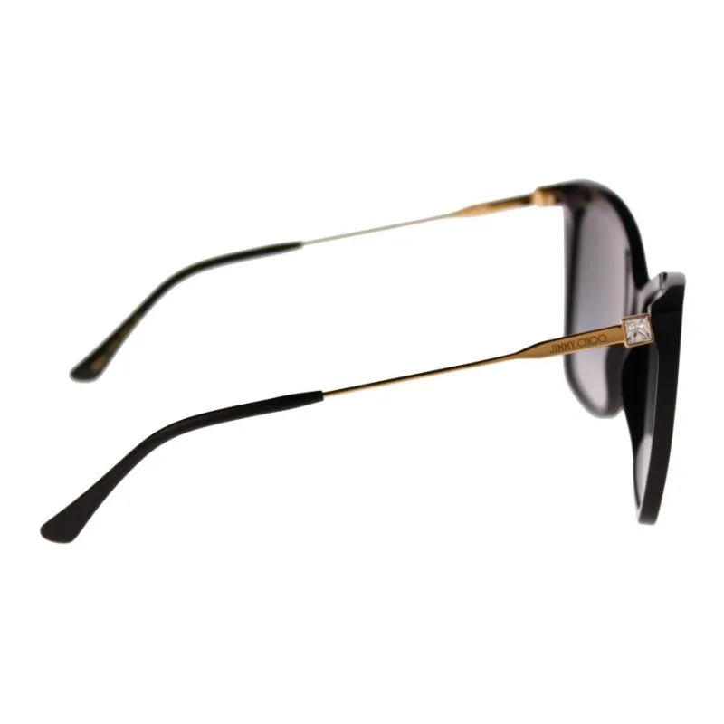 Jimmy Choo Acetate Cat Eye Sunglasses Women's Black-1