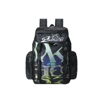 8atheist Polyester Backpack Unisex Black