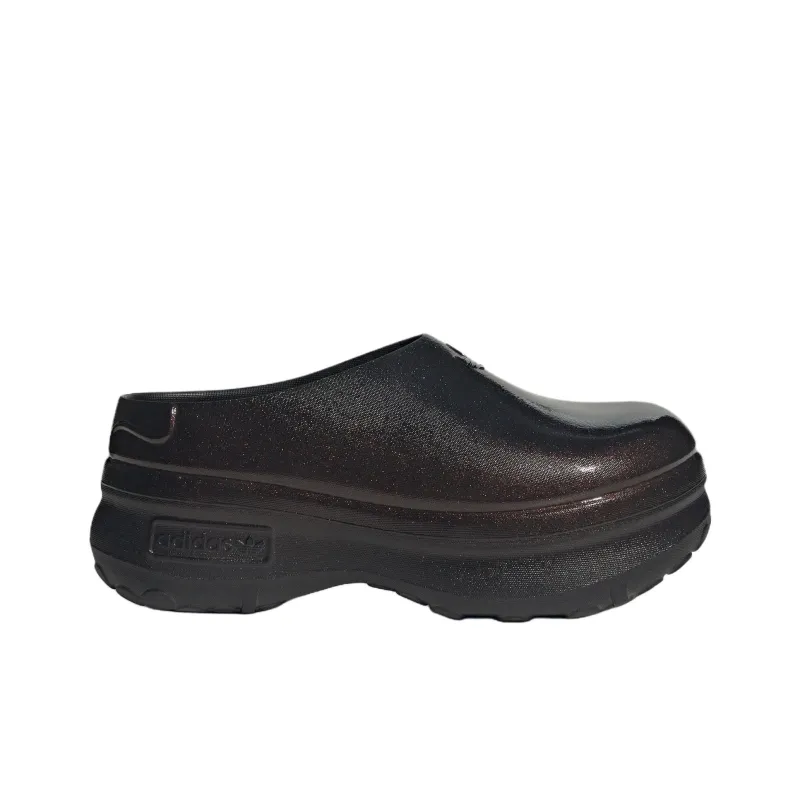 Adidas Originals ADIFOM STAN MULE Slip Resistant Closed Toe Slippers Women's Black-1