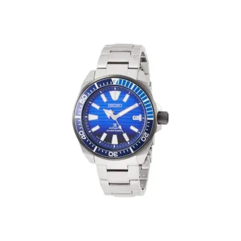 SEIKO Prospex Collection Automatic Mechanical Movement Stainless Steel Strap Watch 43.8mm Men's Watches Blue Dial