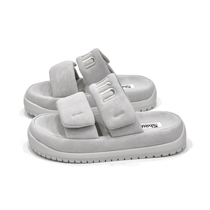 Shougu Rubber Sole Slip Resistant Slide Slippers Women's-4