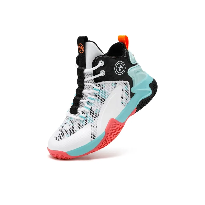 LONGDUIZHANG Cushioning, Slip Resistant, Abrasion Resistant, Support, Breathable High Top Basketball Shoes Unisex-5