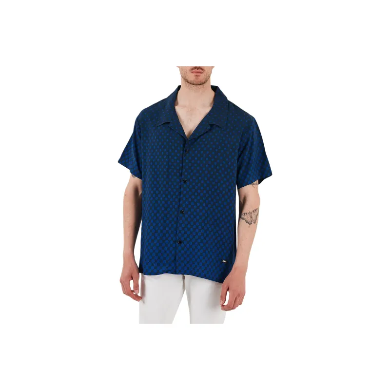 HUGO BOSS Shirt Men's Marine Blue-0