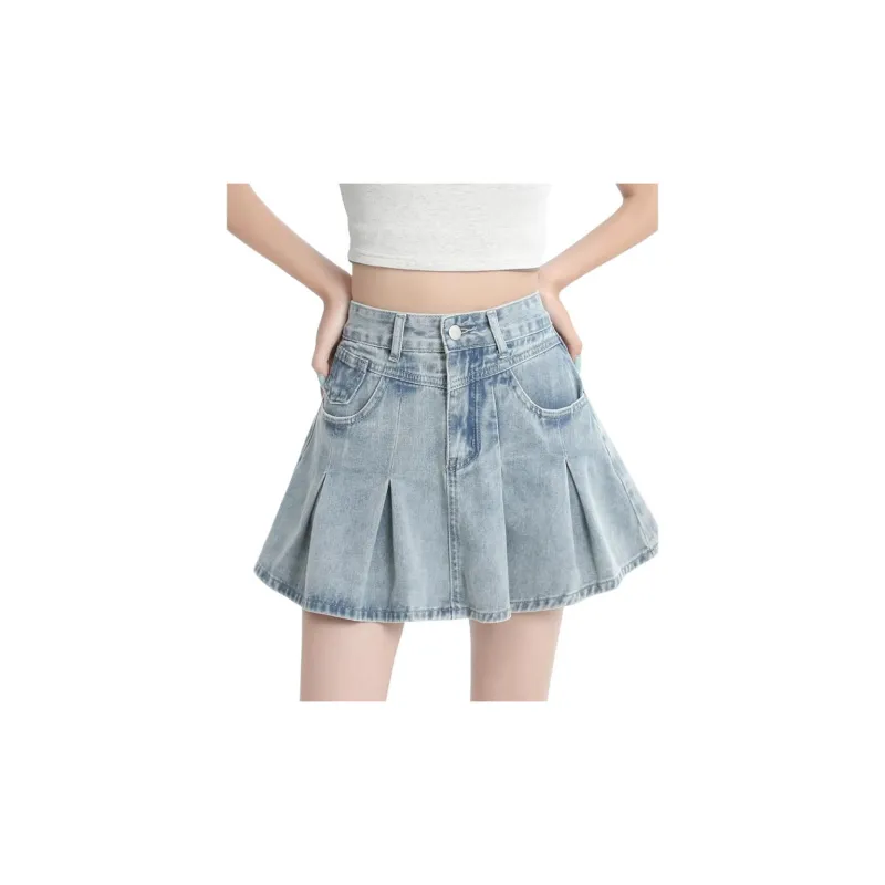 Honey Denim Short Skirts Women's-0
