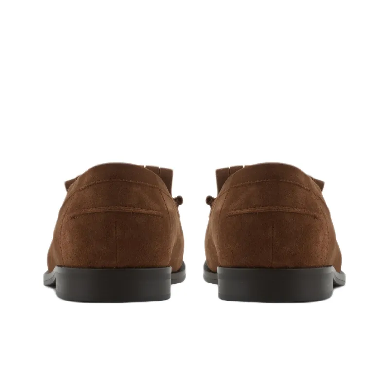 EMPORIO ARMANI Runway Loafers Men's Brown-3