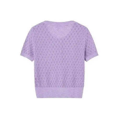 HDFULERN Knitwear Women's Purple-1