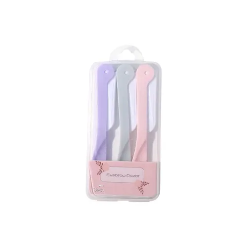 YIZHILIAN Foldable Eyebrow Razor Set Portable 3 Pcs Pack
