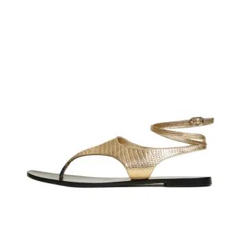 TWINSET MILANO One Strap Sandals Women's Gold
