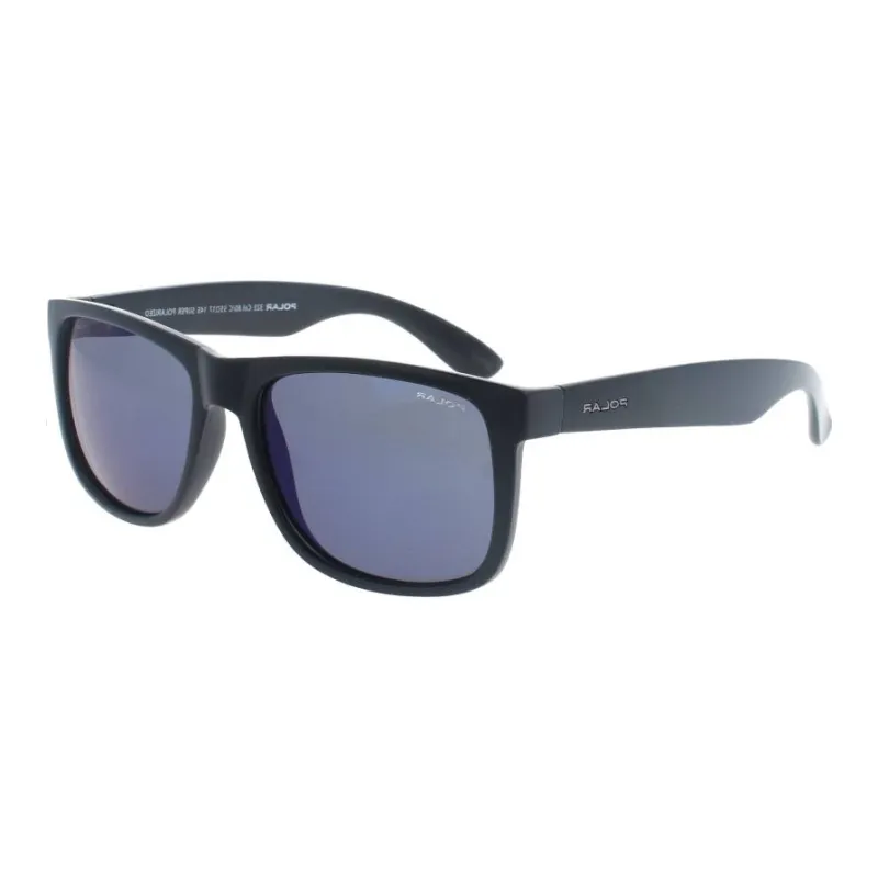 Polar Acetate Irregular Shape Sunglasses Unisex Black-0
