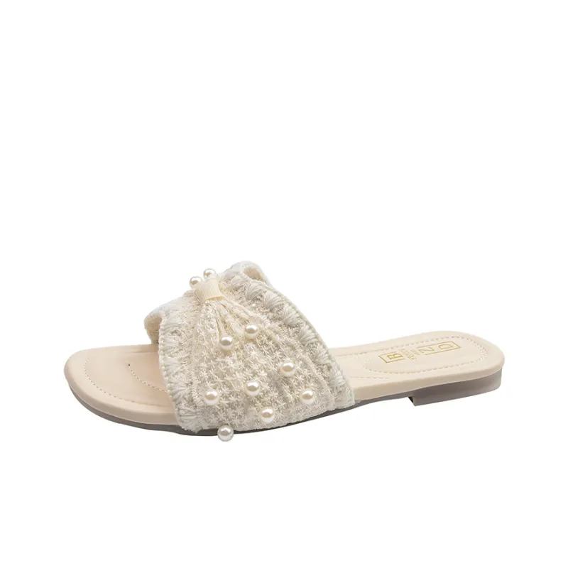 WUJI Rubber Sole Slip Resistant Abrasion Resistant Slide Slippers Women's-5