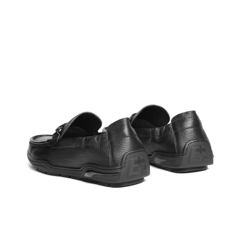 BELLE Loafers Men Black-4