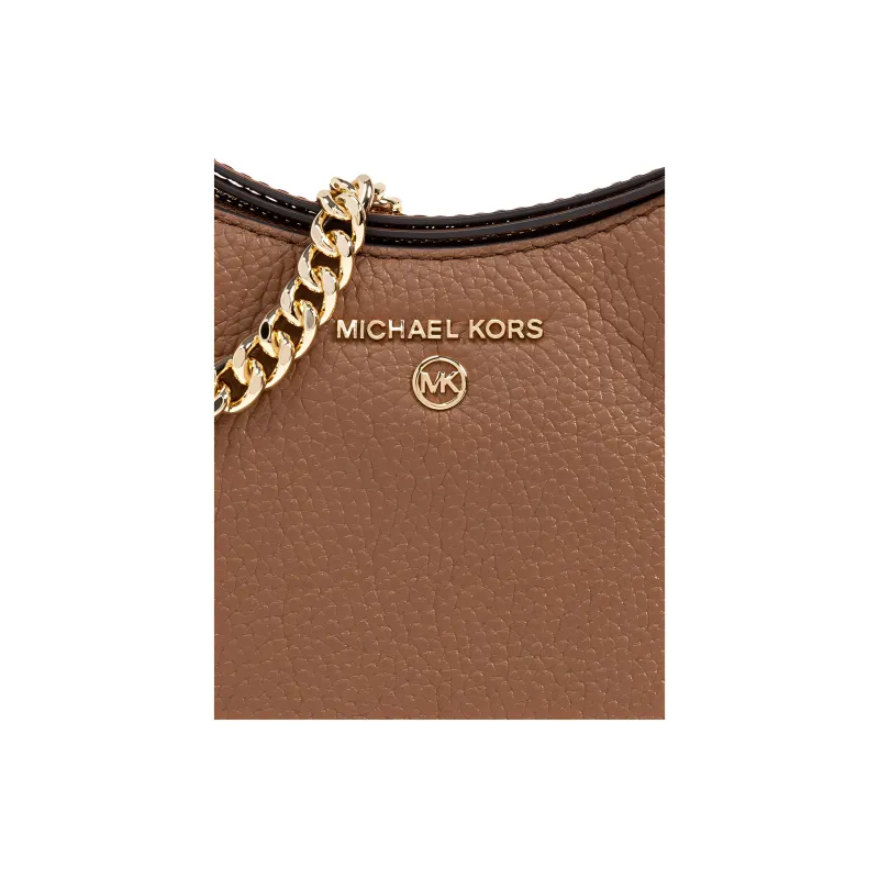 MICHAEL KORS Jet Set Charm Leather One Shoulder Handbag Trumpets Women's Leather Brown-3
