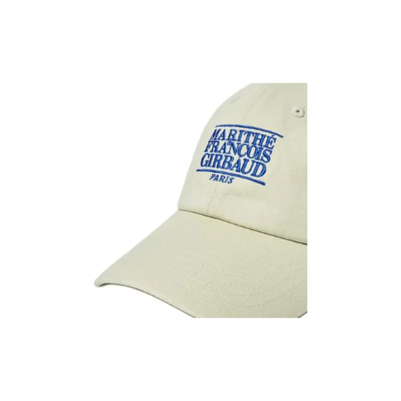MARITHE FRANCOIS GIRBAUD Cotton Baseball Caps Unisex Light Beige-2