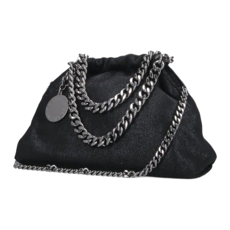 Stella McCartney Falabella Polyester Handbag Women's Black-1