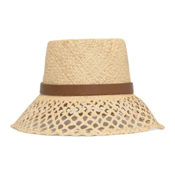 WEEKEND MaxMara Raffia Hats & Caps Women's Light Umber