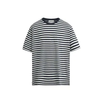 ZARA T Shirts Men Sea Blue
