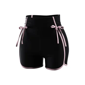 Monster Guardians Yoga Shorts Women's Black