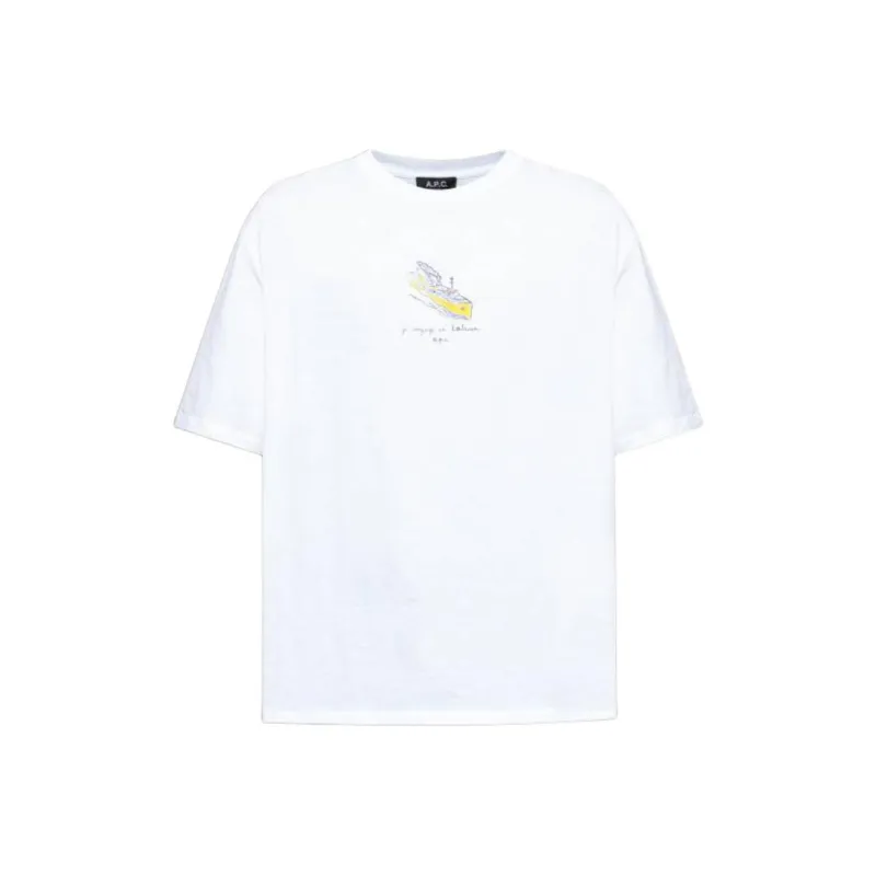 A.P.C Crew neck T shirt-0