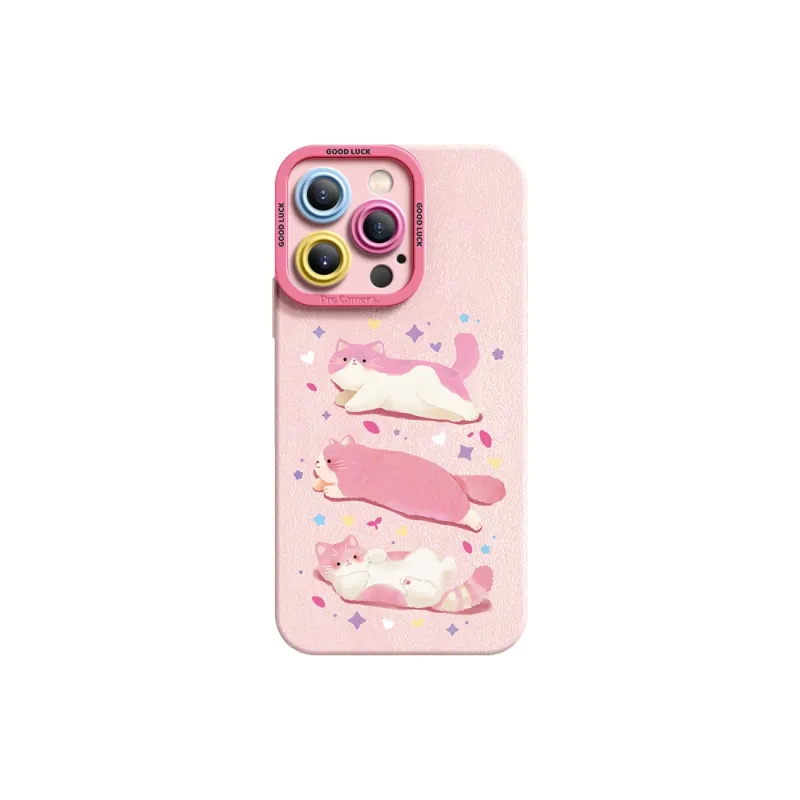 I Create My Art 3 Pack Kitten Phone Cases Compatibility Iphone16/15/14/13/12/11-3