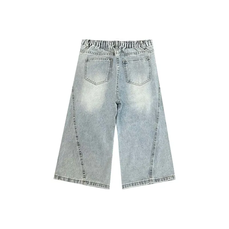 VDNZ Denim Shorts Unisex Light Blue-1