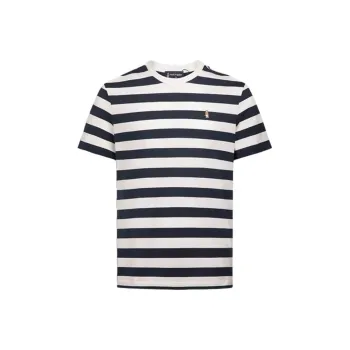 Hush Puppies T Shirts Men Ink Blue