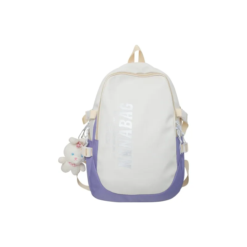 Wolfhorse Nylon Backpack Regular Unisex Black/Gray/Dark Blue/Orange/Purple-22