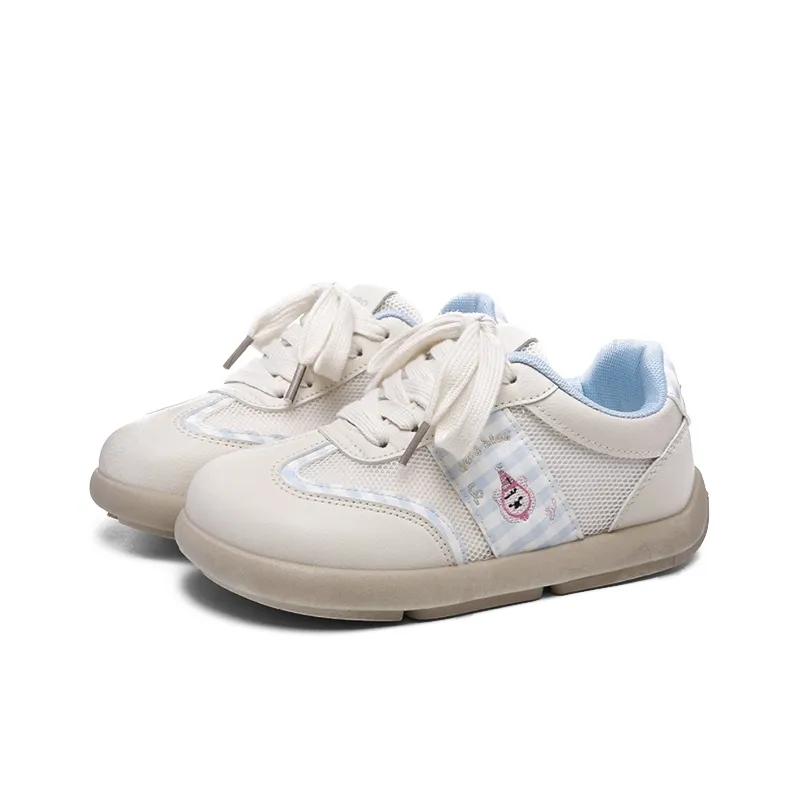 The New Age Family Low Top Casual Shoes Women's Beige Blue-1