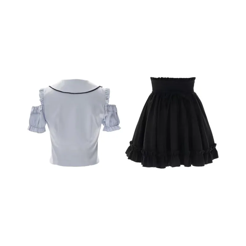 AHDO Two Piece Skirt Sets Women's-1