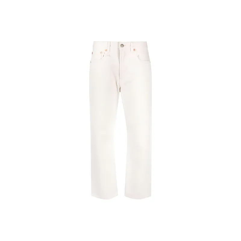 R13 Mid rise Boyfriend cut Trousers-0
