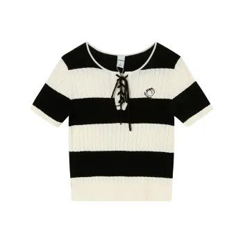 JESSYLINE Knitwear Women's Black/White