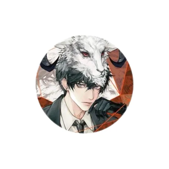 MANCOOL Ten Days Of The End Herd Behavior Collection Badges-3