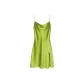 Neon Green[Split Nightgown]Slim Fit